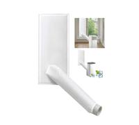 Générique Joint de fenêtre pour climatiseur Mobile et sèche Linge à évacuation, 2 en 1 pour fenêtre et tuyau d'évacuation,Joint de sans perçage, kit calfeutrage climatiseur fenêtres Mobile
