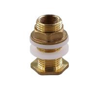 Générique Joint de réservoir d'eau en Laiton 1/2 "3/4" 1 ", Joint Silicone, connecteur coupleur Filetage, d'irrigation Jardin, Adaptateur réparation(1I2 Inch-1pcs)