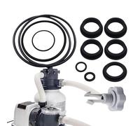 Générique Joint pour Filtre De Piscine | Joint Universel Robuste | Pièces de Rechange Piscine | pour Sol Spa Irrigation Fontaine Nettoyeur Haute Pression Boîtier Cartouche Nettoyeur