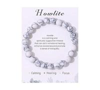 Générique Jonc Naturelle Couple Largeur En Anneaux Quartz Beads Volcanic Stone Bracelet 4 Plusieurs Naturelle Phrases Bracelet Anneaux (S, A)