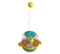Générique Jouet À Friandises pour Chat | Balle Teaser Interactive Réglable Anti-Glouton | Distributeurs De Friandises pour Chien,pour Entraînement Exercice Chasse Ennui Chiot Intérieur Extérieur