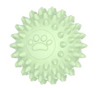 Générique Jouet à mâcher Anti-grincement pour Chien, Balle à Picots, Longue durée, pour mâcheurs agressifs, entraînement des Dents des Chiots, Balle en Caoutchouc à Picots | Vert