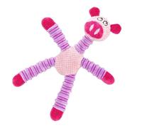 Générique Jouet à mâcher Robuste, de Nettoyage Dentaire interactif, mâcher pour Animaux Compagnie 16,14 Pouces avec Couche texturée, Jouet à en Fibre de Peluche Douce, Nettoyeur