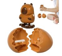 Générique Jouet à remonter Capybara œuf éclosion,Animaux à Collectionner Fantaisie | Œuf de Capybara - Idée Cadeau Anniversaire Pâques Halloween Maison École Adolescents Famille Amis Garçons