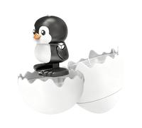 Générique Jouet À Remonter,Jouets Farce de Dinosaure Rebondissant | Jeu Familial d'Œufs de Pingouin Mignons,pour Adultes Garçons Filles Maison École Cadeaux Fêtes Anniversaire