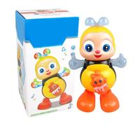 Générique Jouet Abeille Dansante | Animal Électrique avec Musique et Lumière - Jouet Animal Sensoriel,pour Garçons et Filles, Crèches, Salle de Jeux, Chambre, Salon,