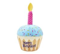 Générique Jouet Anniversaire Gâteau pour Chien,Doudou Thème Joyeux Anniversaire pour Chien | Accessoire Photo Résistant à Mastication pour Fête,Accessoires Photo pour Célébration Et Séance