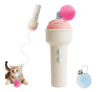 Générique Jouet Automatique à Chat Auto- Taquin avec Design Crème Glacée