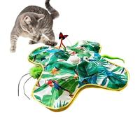Générique Jouet Automatique Chat Rotatif Automatique pour Chaton | Jouet Rechargeable Chat Maison Intérieur Extérieur Exercice Entraînement Anti-Stress Et