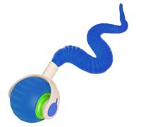 Générique Jouet Automatique pour Chat Bite Découvreur Autonome avec Corde interactif rebondissant et Roulant soulager l Ennui LED Chats