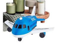 Générique Jouet Avion Enfant - Activités d'apprentissage Préscolaire Modèle Avion Jouet - Ensemble de Transport avec et Voiture pour Garçons,Cadeau Anniversaire Noël Fête Garçons