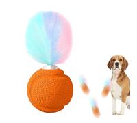 Générique Jouet Balle À Chat,Balle en Caoutchouc Roulante et Qui Couine pour Chaton | Jouets Interactifs Rebondissants et Mobiles pour Chats | Anti Ennui, Jeu d'Intérieur, pour Taquiner et Attraper