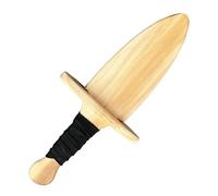 Générique Jouet Bois Chevalier - Jeu Rôle 21 Cm Poignée Antidérapante, Imagination Interactive, Jeu Imitation Moyen Âge, Accessoire Ludique | pour Garçons Filles Dès Trois Ans Maison Jardin Parc