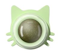 Générique Jouet Boule D' À Chat - Drôle, Léchage | Boule À Collation Rotative pour Chat | Chaton Jouant pour Mâcher Et Nettoyer Les Dents des Chats De Petite Et Moyenne Taille, Accessoires Muraux