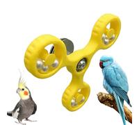 Générique Jouet Cage à Oiseaux - Accessoire pour Oiseaux inspiré du Moulin à Vent, Jouet à mâcher pour Perruche | interactif pour avec Design imprimé en 3D, Conure Cockatiel Lovebird, enrichisseme