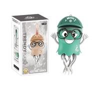 Générique Jouet Calmar Dansant,Robot Sensoriel avec Lumières et Musique | Calmar Électrique Rampant avec Évitement Intelligent,Design à pour 3+ Fête d'anniversaire Maison Voyage Plage École