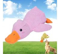 Générique Jouet Canard apaisant Vivahine, Jouet Canard apaisant Noovelo for Chiens, Durable et couineur for Les mâcheurs agressifs(Pink)