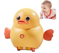 Générique Jouet Canard Marcheur | Statue d'animaux de Canard réveillant | Jouet Rampant électrique de Conception de Statue Animale magnétique de 2 Modes légers pour des