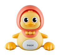 Générique Jouet Canard Musical | Jouet sonore d'animal éveillé électrique - Rampant magnétique d'animaux de Canard avec 2 Modes de lumière, Jouet de oscillant à Bascule pour la Maison