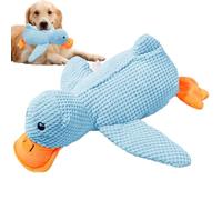 Générique Jouet Canard pour Chien - Jouet À Mâcher Renforcé pour Chiot,Peluche Canard Couineur Remplie Interactive Apaisante pour Lutter Contre L'Ennui par Le Jeu Et L'Éducation Toutes Tailles