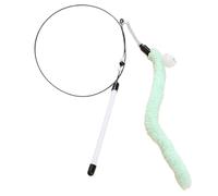 Générique Jouet Canne À Chat | Enrichissement Interactif De 80 Cm - Jouet À Ficelle pour Chat,pour Maison Salon Appartement Entraînement Activité Après Le Repas Prévention De L'Ennui Et Stimulation
