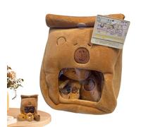 Générique Jouet Capybara câlin | Dessin animé | Sac de Transport pour Changer Les Adultes Adultes voyagent dans la Chambre des Temps de Jeu de la Voiture