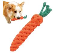 Générique Jouet Carotte pour Chien, Jouet de Carotte de Chat | Toys de Corde de Chaton,Mâcher de la Corde de Nettoyage Interactive Carrot Teether pour Ennui soulagement en Plein air enrichissement