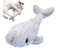 Générique Jouet Chat Battements - Jeu D Enrichissement avec Animaux en Peluche | Jouet Rechargeable Et Sécurisé pour Le Nettoyage des Dents | afin De Prévenir L Ennui À La Maison Et Au Salon Après Le