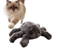 Générique Jouet Chat Électrique Araignée électrique en Peluche