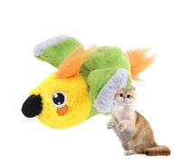 Générique Jouet Chat Oiseau À Ailes Battantes Perroquet en Peluche Mobile