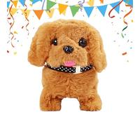Générique Jouet Chien Marchant - Interactif Éducatif,Jouet Enfant Chien Électrique Qui Remue la Queue,pour Salon Appartement Chambre Voyage Adolescents et Tout-Petits