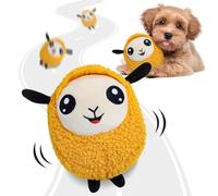 Générique Jouet Chien Mobile | Peluche Automatique Grinceante Roulante Chien | Jeu Automatique en Mouvement Chiot | pour Soulager L'Ennui Entraînement Jeu Intérieur Et Extérieur Enrichissement en