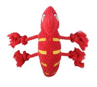 Générique Jouet Compagnon grince - sondage à Jambes Corde, Jouet Souple engageant, ami à Fourrure interactif | Morine du en Peluche, Cordes en Coton nouées, Copain d'activité de Compagnie ludique, pl