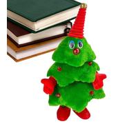 Générique Jouet d'arbre De Noël Dansant - d'arbre De Noël Parlante Musicale | Jouet en Peluche Tivo pour, Étagère Complète De Table De Fête De Vacances, Cheminée, Porche, Excellent Cadeau