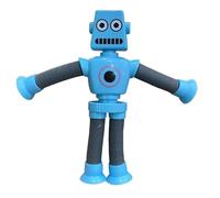 Générique Jouet d'aspiration Robot - Robot télescopique nouveauté étirer et décompresser de Nouveaux Jouets éducatifs - Les Jouets pour se décompressent avec Une lumière LED de Formes variées