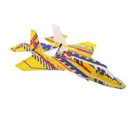 Générique Jouet d'avion électrique - Modèle de Planeur en Mousse 20 g, Avion Rechargeable par USB, pivotant résistant aux Chutes, Avion Volant en Plein air | Modèle d'avion Easy Fly pour âgés de 7 à