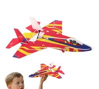 Générique Jouet d'avion Planeur,Avions en Mousse Souple Rechargeables - Modèle d'avion électrique Anniversaire Noël Nouvel an Cadeau pour 7-14 Ans garçons Filles faveur de fête