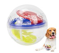 Générique Jouet De Balle pour Chiens - Mangeur Interactif, Boule De Mastication | Jouets De Puzzle À Alimentation Lente Automatique, Entraînement De Stimulation Mentale Bal + pour Chiots, Chatons, P