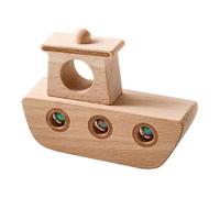 Générique Jouet De Bateau en Bois pour Tout-Petits - Balle Roulante en Bois, Activité Pratique De Motricité Fine, Bateau en Éducatif Durable pour Les Jeux Préscolaires | Salle De Classe pour Enfant