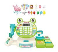 Générique Jouet de Caisse enregistreuse, Caisse enregistreuse pour | Les Jouent au Jouet de Calculatrice de | Ensemble de Jeu d'épicerie, Calculatrice de Jeu de Simulation éducative pour GA