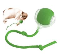 Générique Jouet De Chat Électrique - Boule De Puzzle en Mouvement, Jouet De Minou Intelligent | Boule De Chat Auto-rotative avec Lumière LED, Interactif Rechargeable pour Réduire L'ennui, L'activité