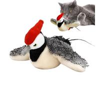 Générique Jouet de Chat pour Oiseaux, Jouets de Chat à Oiseaux battes avec des Ailes battantes,Flappy Bird Cat Toy | Mouvement interactif Activé de gazou