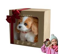 Générique Jouet de Chien Qui Marche - Peluche Électronique Interactive Animale - Interactive de Simulation d'animal de Compagnie pour Tout-Petits Garçons et Filles