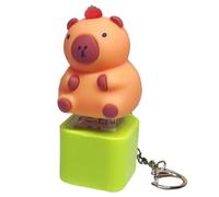 Générique Jouet de clavier capybara, dessin animé mignon caricot anide fidget, keychain animal, soulagement du stress animal avec le son et les lumières, le jouet de soulagement de l'anxiété drôle