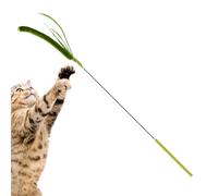 Générique Jouet De De Chat - À Queue De Chien Simulée Cat Wand | ABS + Fil en Acier 50 Cm | Faux Grass Stick pour Les Chats Intérieurs Et Les Chatons