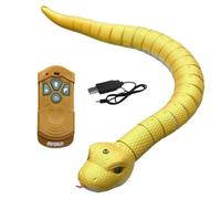 Générique Jouet De Farce Serpent RC - Serpent Robot Réaliste De 40 Cm, Animal Électronique en Mouvement, À Sonnette Rechargeable par USB | Jouet Interactif Télécommandé pour Et Adultes, Farces A