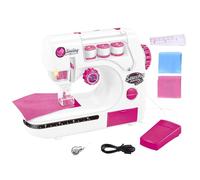Générique Jouet De Machine À Coudre Portable Pour - Petit Outil De À Piles Avec Lumière | Kit De Interactif Et Sécurisé Pour L'apprentissage Et La Créativité | Pour, Débutants, M