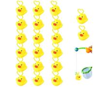 Générique Jouet De Pêche Au Canard - | 20 Pièces Jeu De Pêche De Bain pour avec Canards Flottants, Carnaval Amusant pour Bébés Garçons Filles, Jouet De Jeu d'eau De Développement Sensoriel
