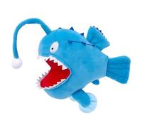 Générique Jouet de Poisson en Peluche, Animal de Dessin animé Aquatique simulé, de 8,66 x 6,3 Pouces, équipement de créature Marine Robuste avec Un Design créatif, Outil élégant pour Le Salon, Fou