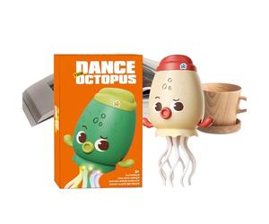 Générique Jouet de Poulpe Dansant électrique, Magic Interactive Fun Auto Dance Octopu, Jouet de Danse électrique, Light Up Animal Figure Interactive, pour l'interaction des Enfant Enfant